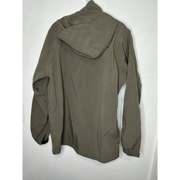 Solaris Softshell Multi-Climate Windbreaker Rain Jacket Green Men's Size Large - Picture 4 of 10